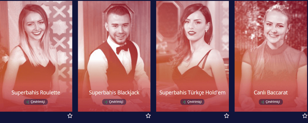 Süperbahis Canlı Casino